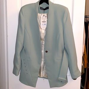 Zara belted suit blazer {Never Worn}